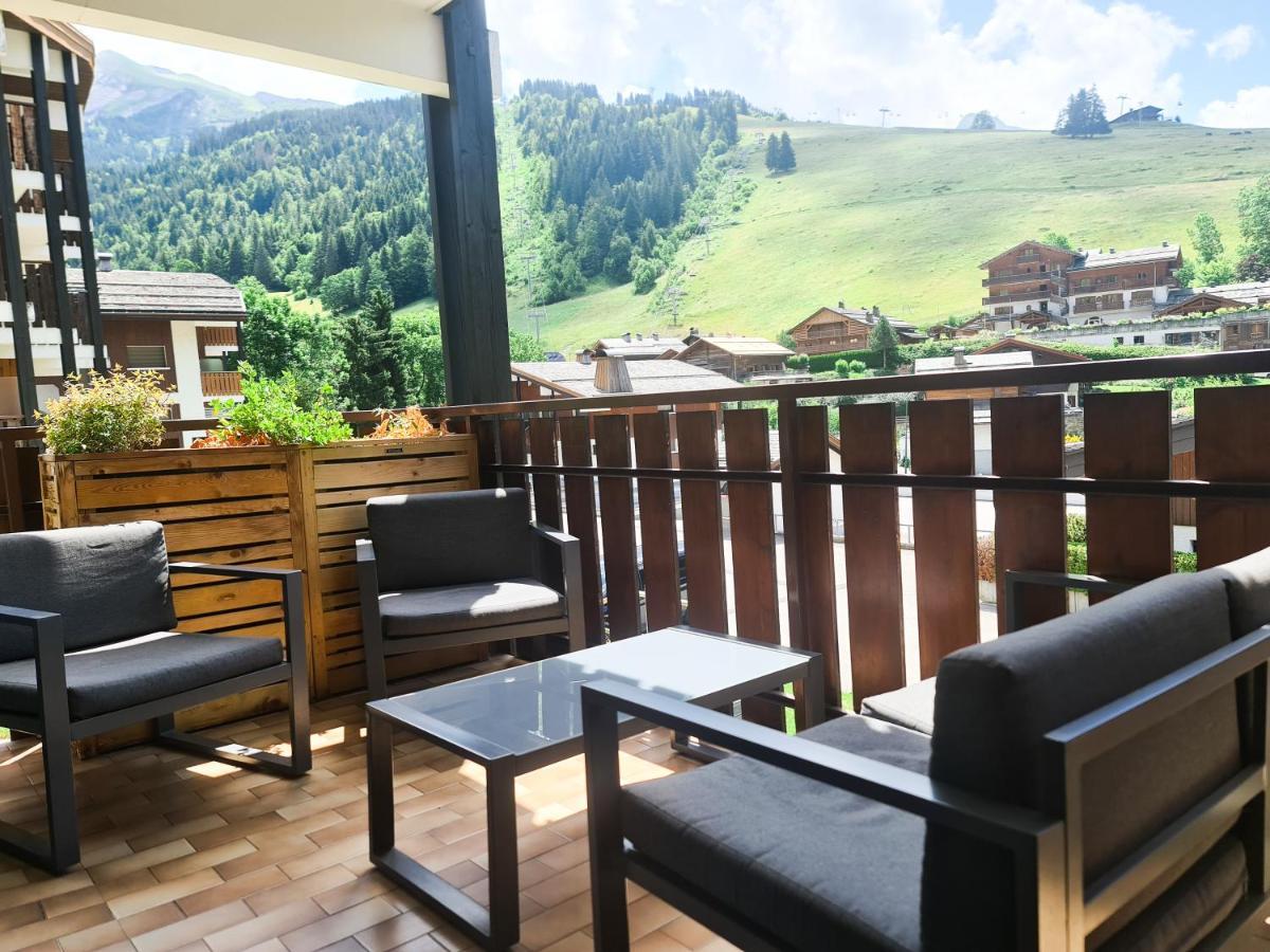 Appt Les Granges - Vue Montagne Et Village, Centre La Clusaz - Aravistour Kültér fotó
